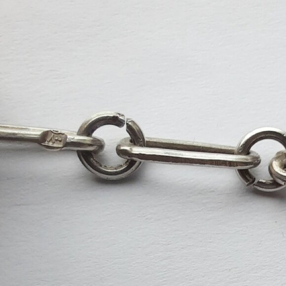 Vintage Egyptian Revival 800 Silver Statement Necklace Pharoah King Tut Art Deco - Picture 9 of 13